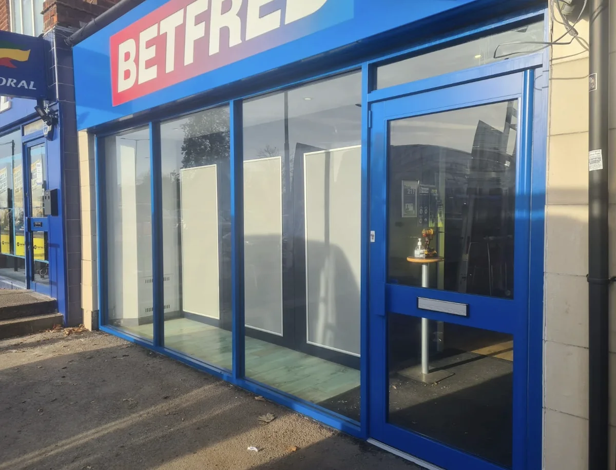 Bet Fred Shopfront Croydon